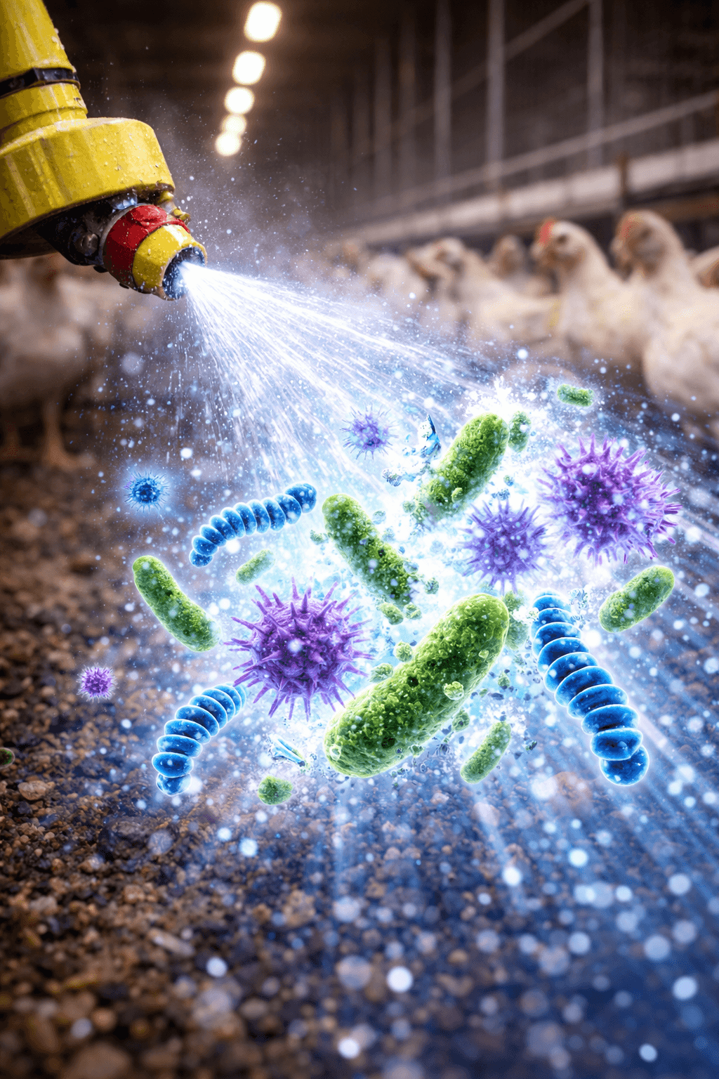 Eliminates Bacteria & E.coli