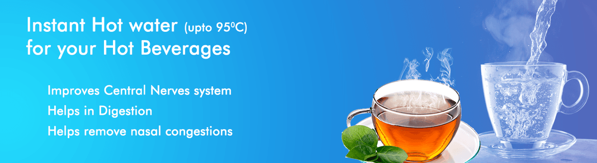 Hot water dispenser feature